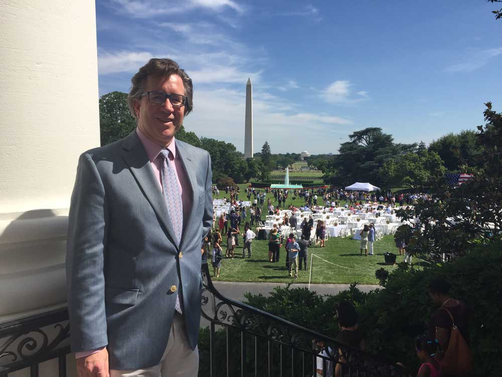  South Lawn taken from the White House 